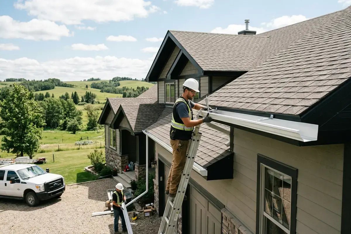 How to Find Eavestrough Installation Specialists in Foothills County?